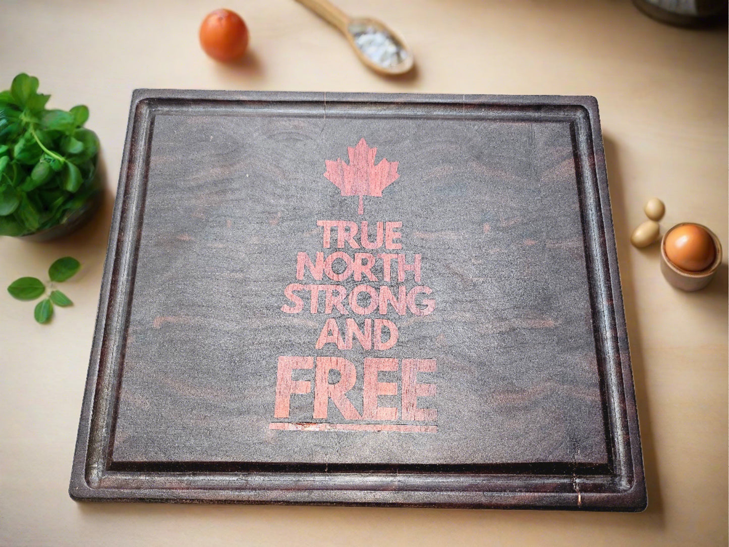 Small end grain cutting board