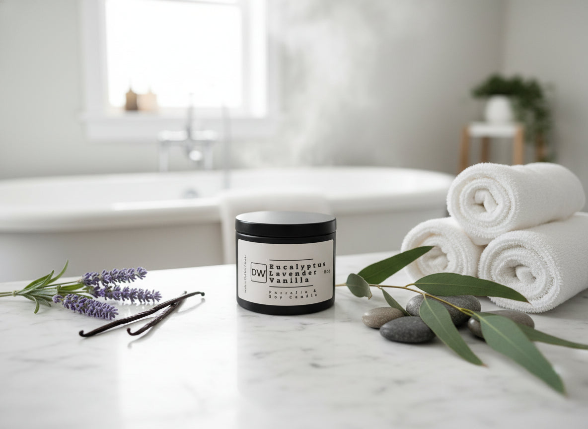 7 oz, 8 oz & 14 oz Paraffin and Soy candles